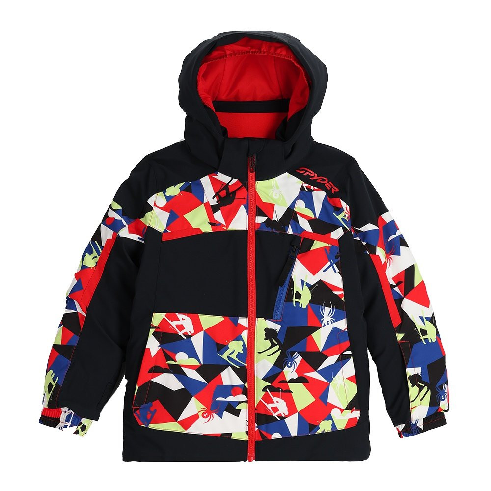 

Утепленная лыжная куртка Spyder Leader (для мальчиков), Red Combo