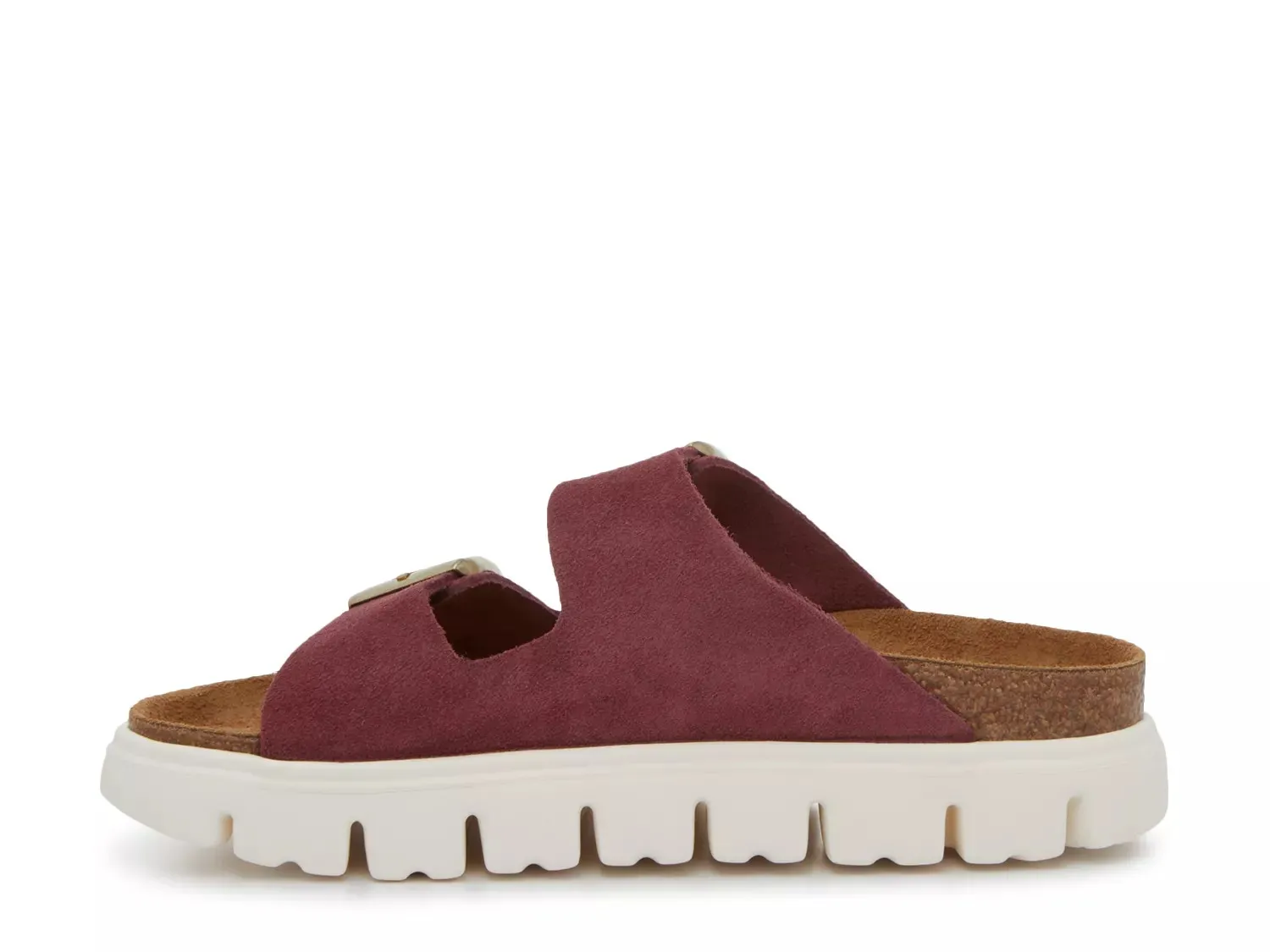 Сандалии Birkenstock Papillio By Birkenstock Arizona Platform Slide - женские, фиолетовые — фото 3