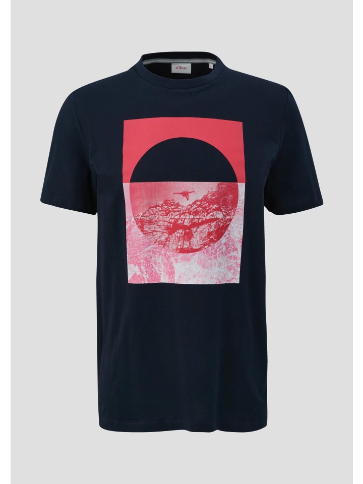 

Футболка цвета 59D1_navy s.Oliver, Синий, Футболка цвета 59D1_navy s.Oliver