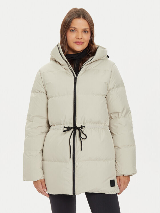 

Пуховик стандартного кроя Jack Wolfskin, бежевый