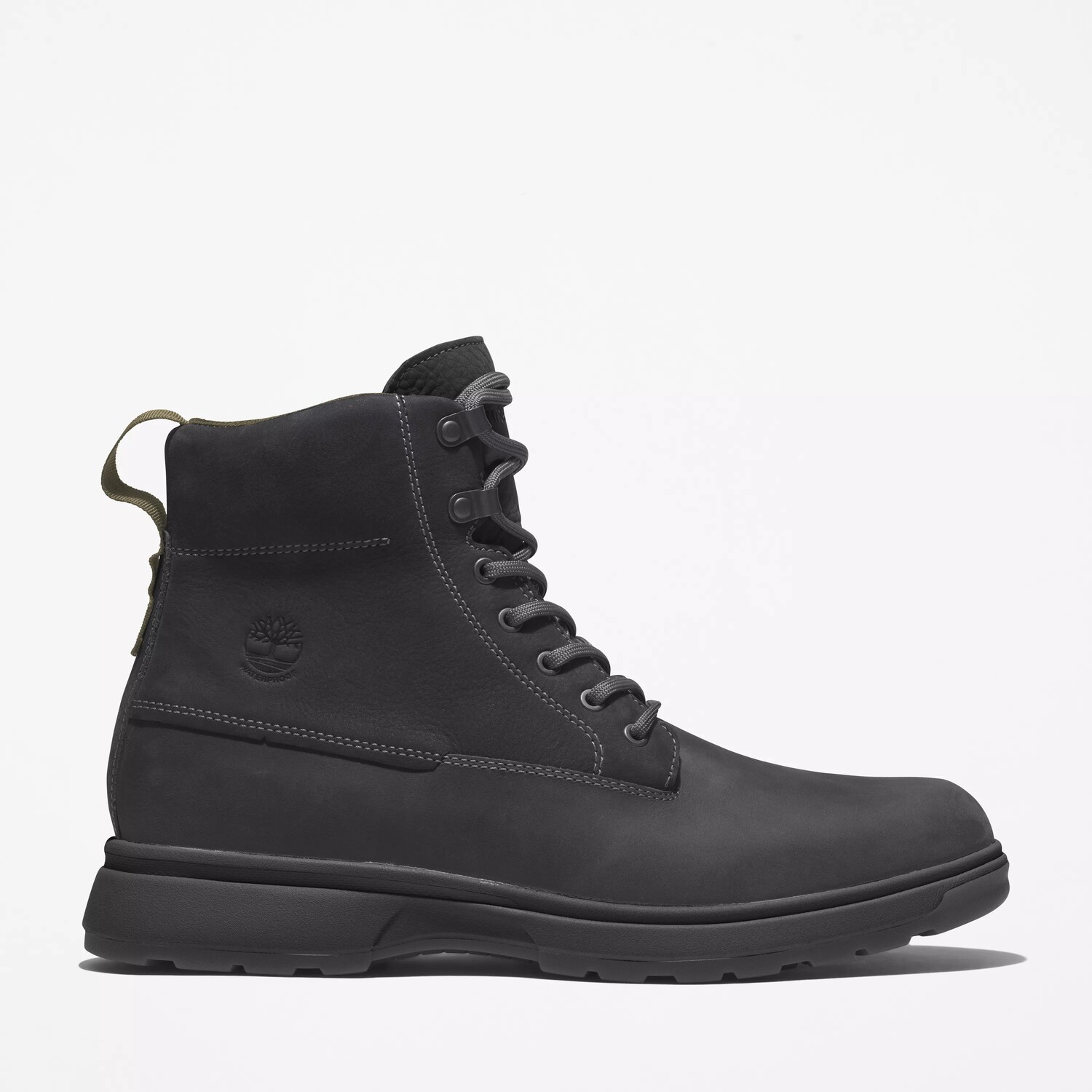 

Мужские водонепроницаемые ботинки Atwells Ave Timberland, цвет Black Full-Grain