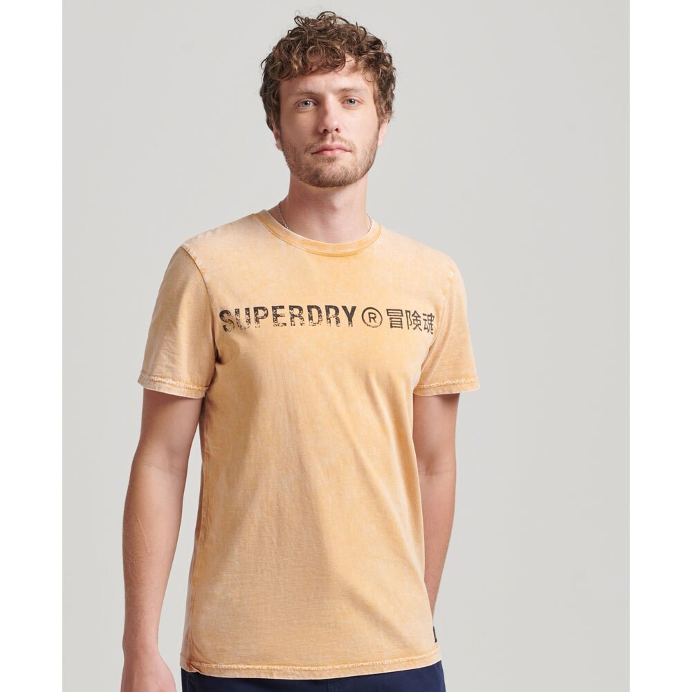 

Футболка Superdry Vintage Corp Logo, коричневый