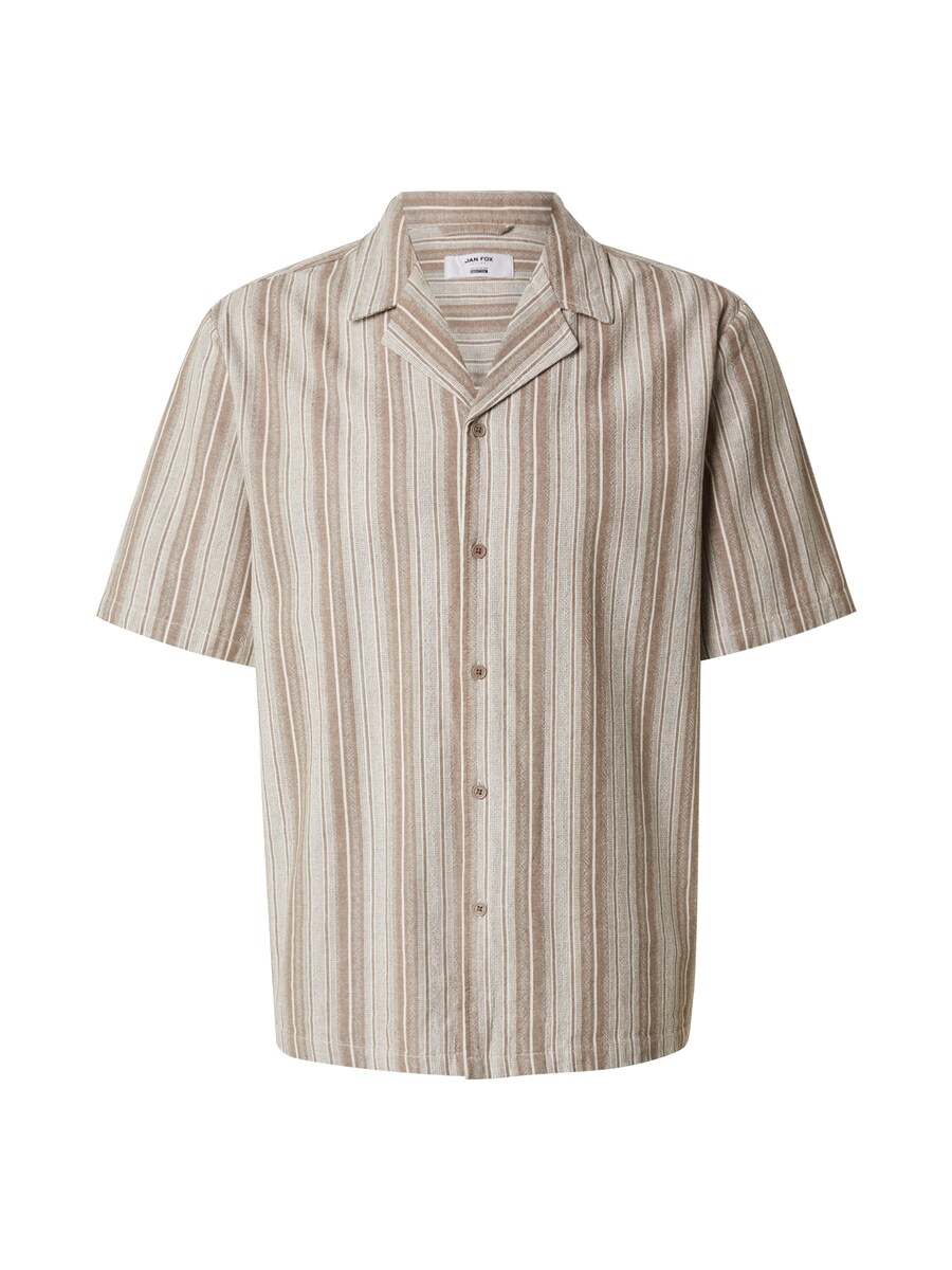 

Рубашка на пуговицах классического кроя DAN FOX APPAREL Benny, серо-коричневый