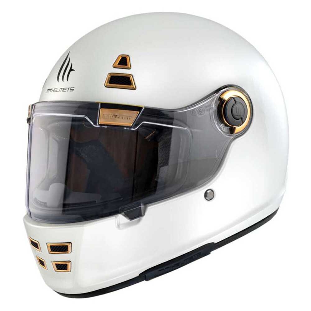 

Шлем полнолицевой MT Helmets Jarama Solid, белый