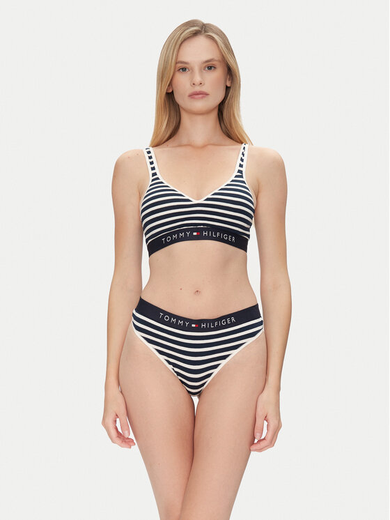Верхний бюстгальтер UW0UW05205 Tommy Hilfiger, синий — фото 2