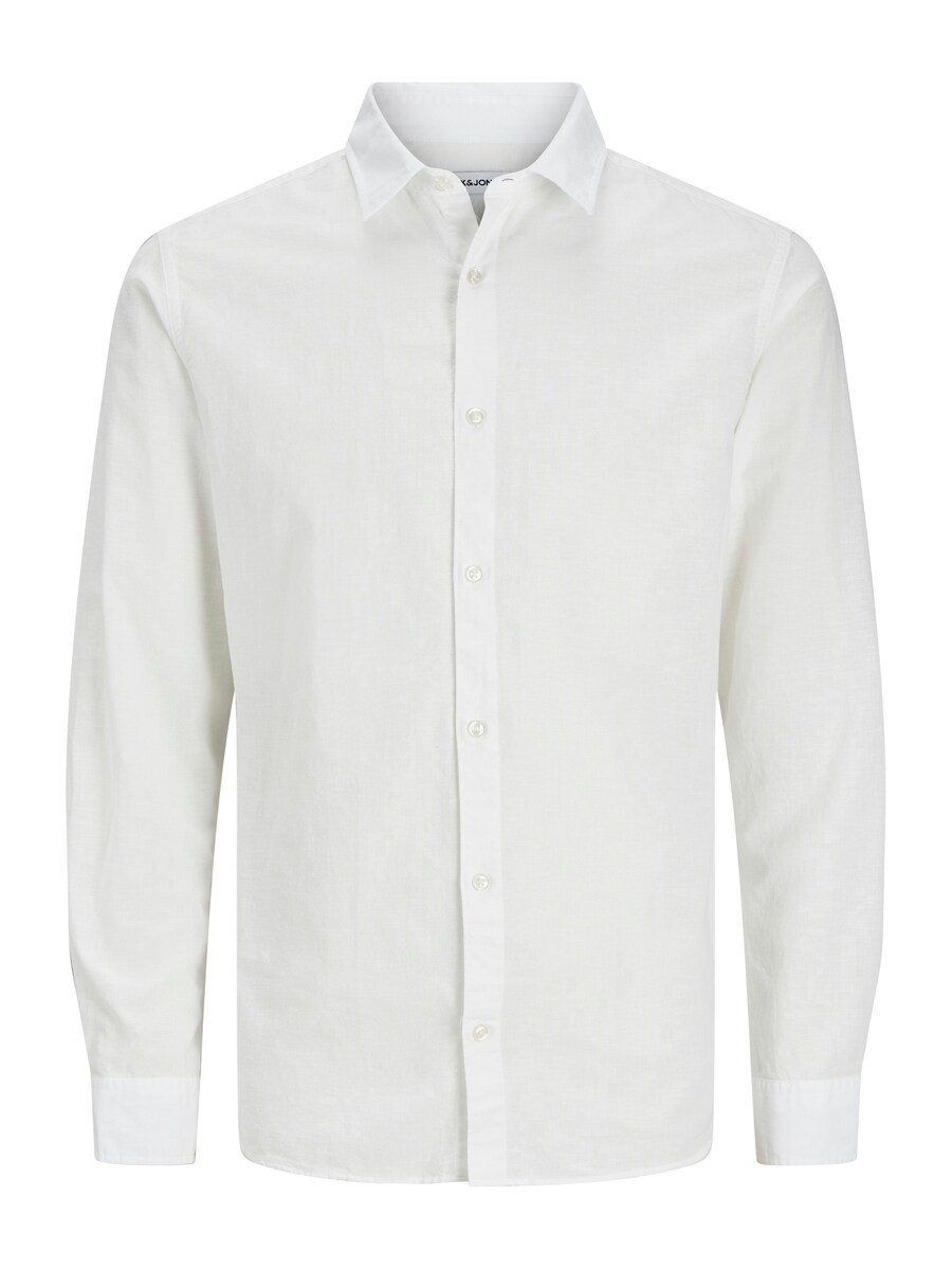

Рубашка на пуговицах классического кроя Jack & Jones Junior JJEBreeze, белый
