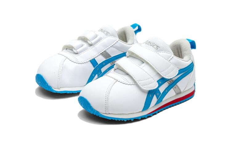 Кроссовки Asics Cotla Toddler Shoes TD Low-top White/Blue/Red, белый/синий/красный — фото 2