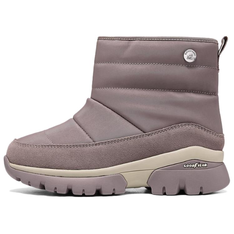Женские зимние ботинки Skechers Modern Comfort короткие стеганые, сиреневый