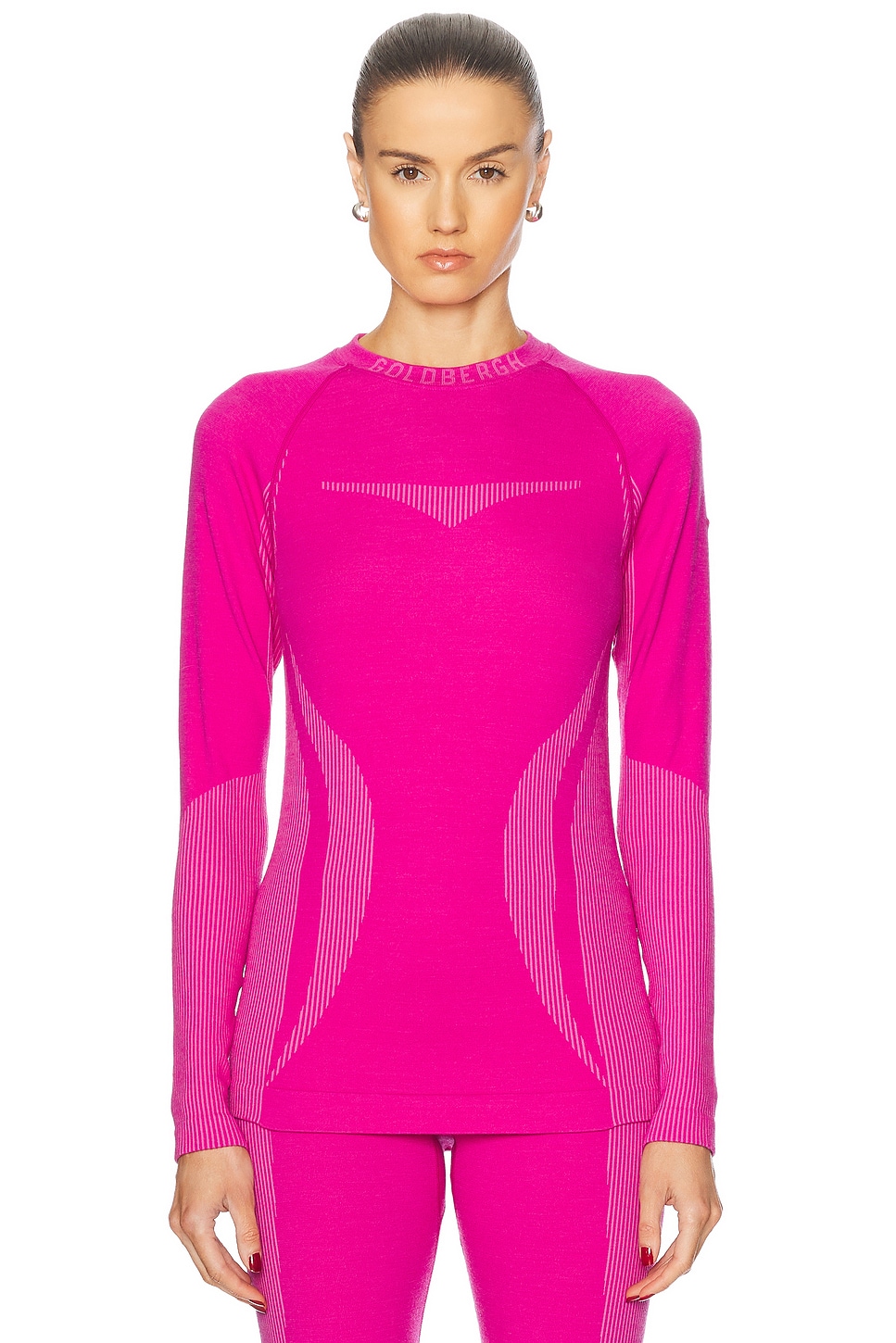 

Изящный топ базового слоя Goldbergh, цвет Passion Pink