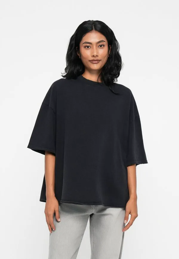 

Базовая футболка afoma American Vintage, Black, Черный, Базовая футболка afoma American Vintage, Black