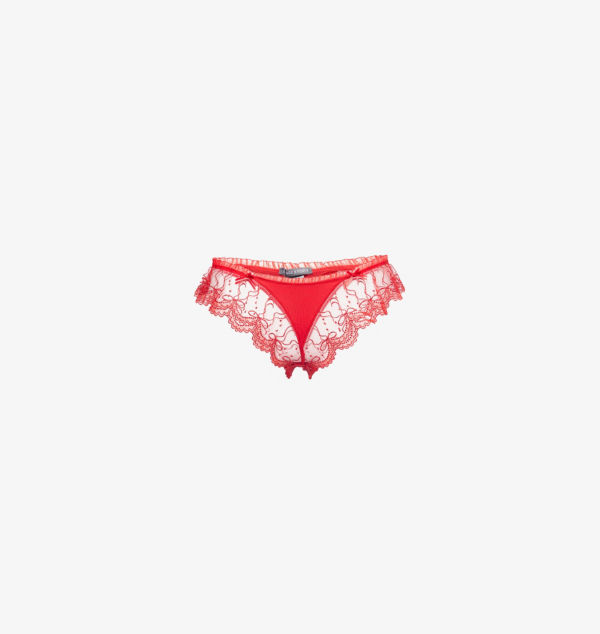 

Трусики Loveline из бразильского кружева Savage X Fenty, красный