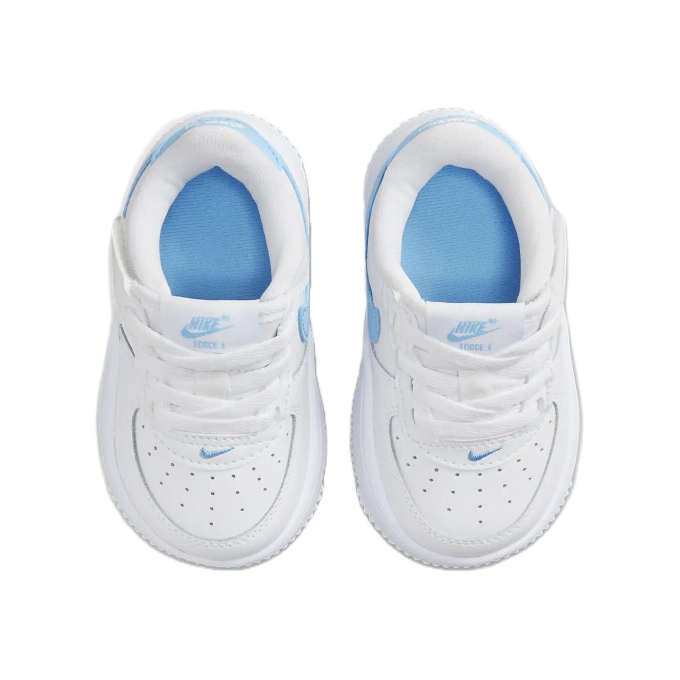 Кроссовки Nike Toddler Shoes TD Low-top White/Aquamarine Blue, белый/синий — фото 3