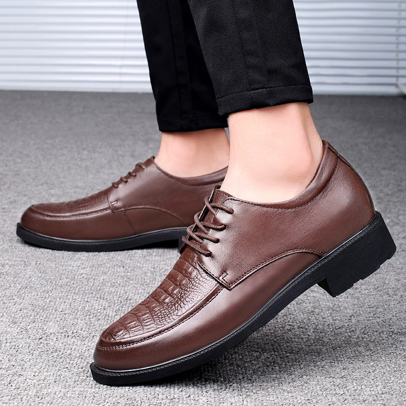 Bull Thunder Туфли унисекс для увеличения роста коричневые, цвет Brown Height Increasing — фото 2