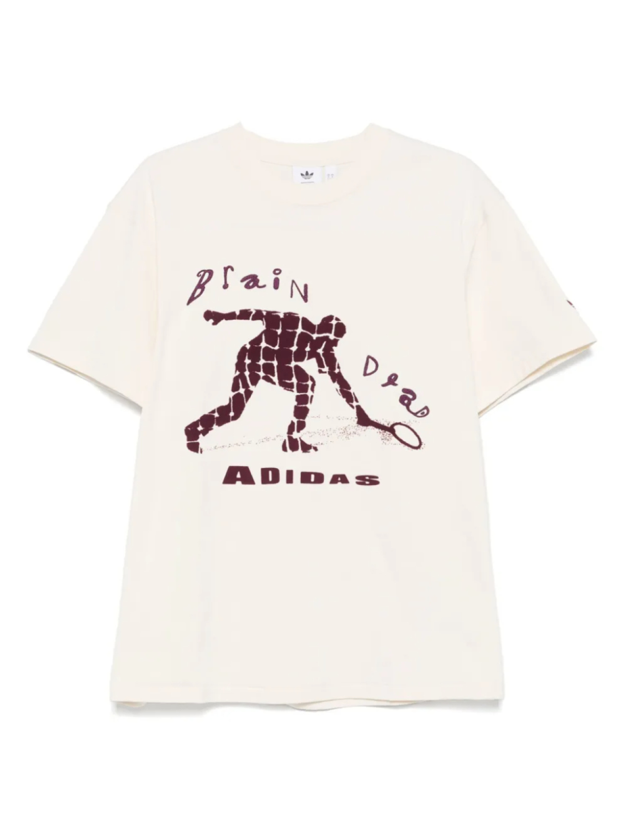 

Футболка с логотипом Adidas x Brain Dead, нейтральный
