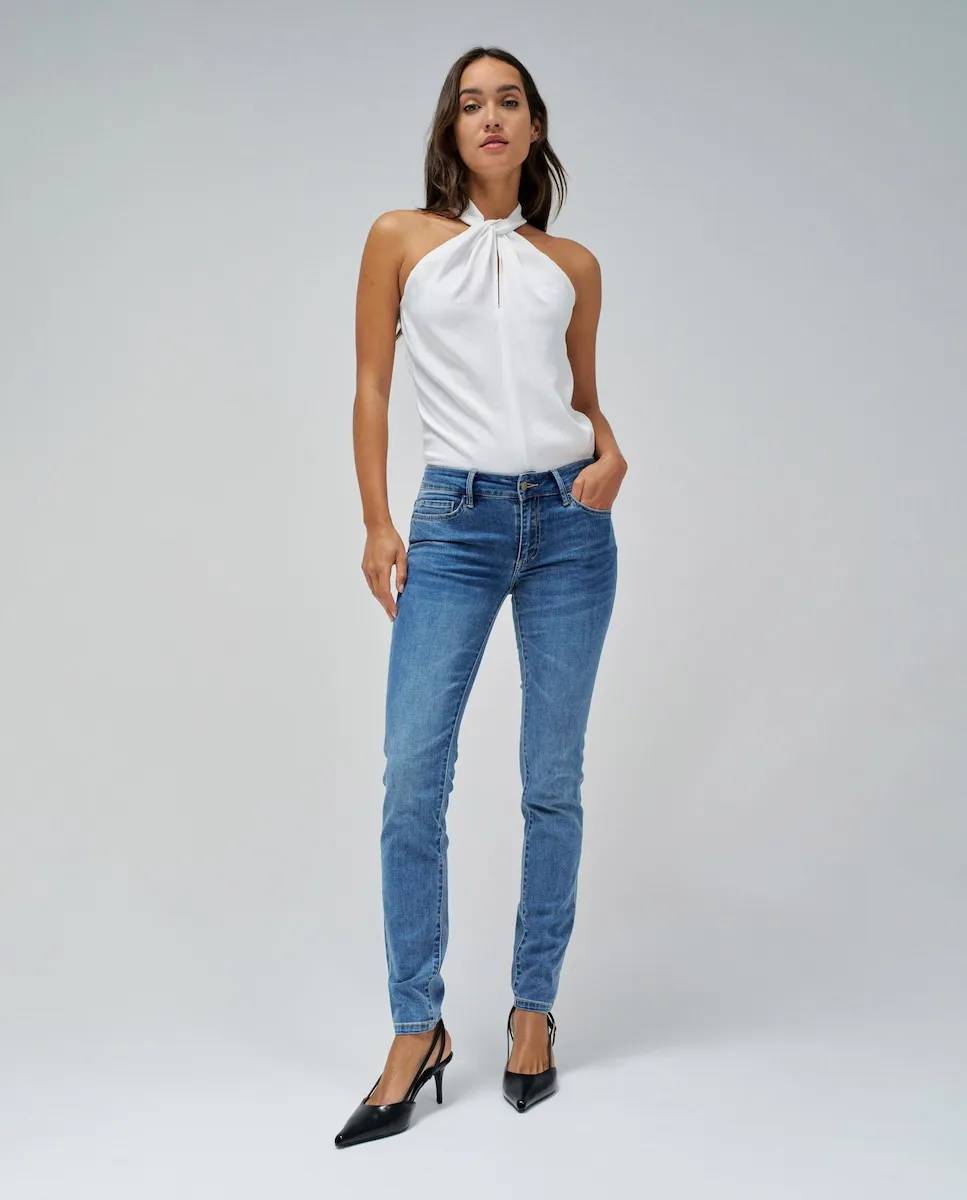 

Узкие джинсы Wonder push up для женщин Salsa Jeans, синий