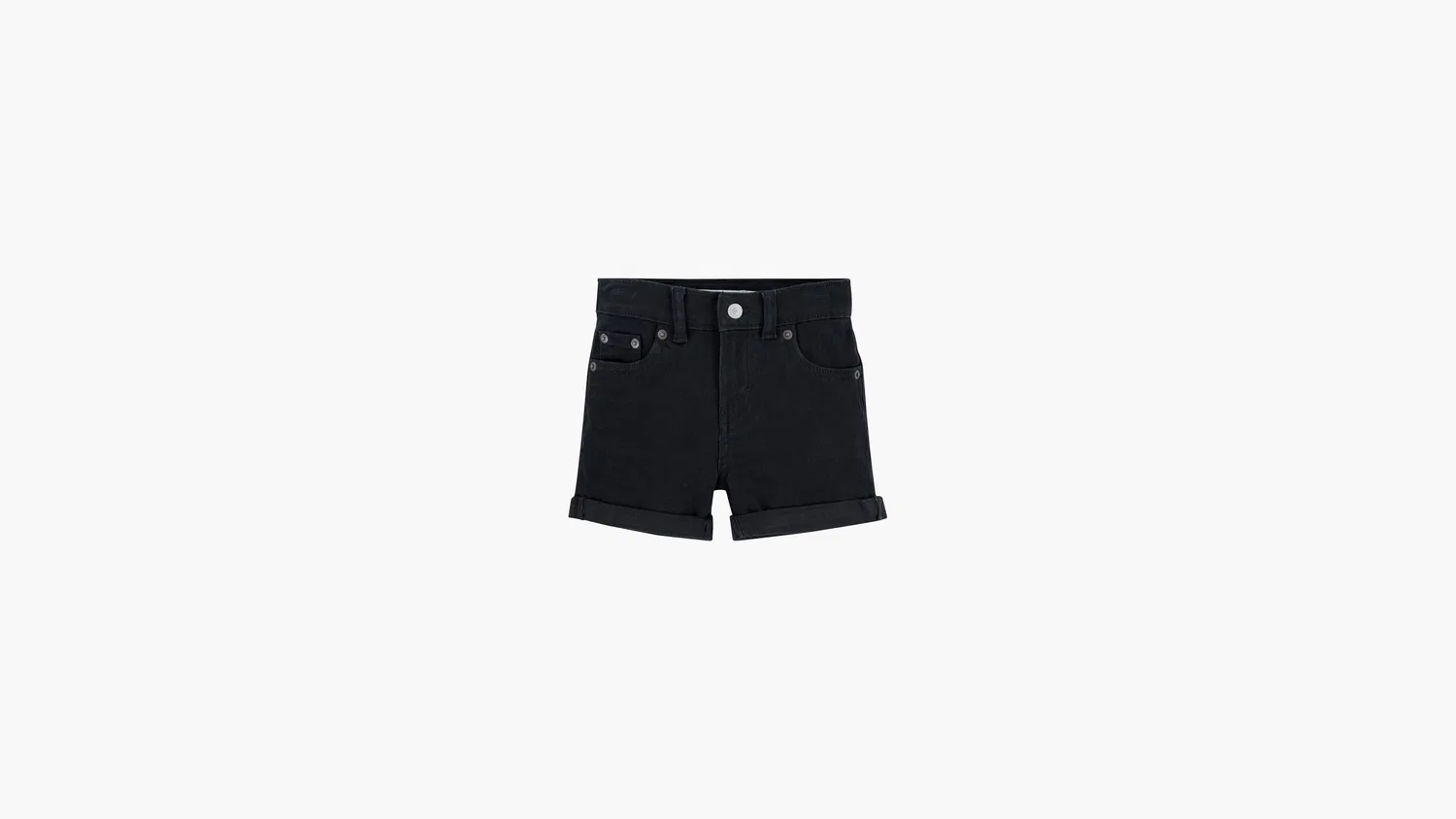 Шорты для девочек 4-6 лет Levi's, Black — фото 4