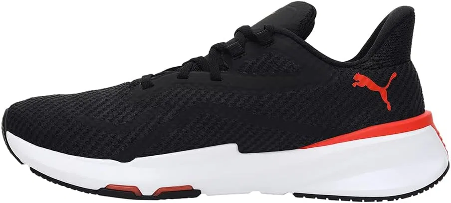 Гимнастические кроссовки PUMA Men's Pwrframe Tr, Puma Black Cherry Tomato — фото 4