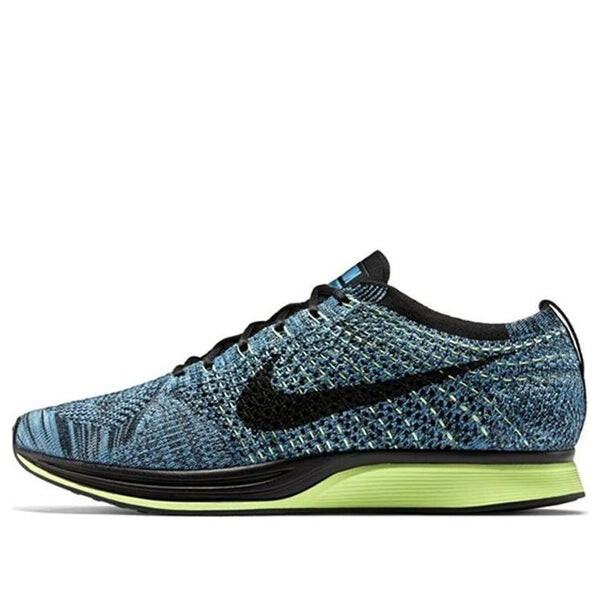 

Кроссовки flyknit racer Nike, синий