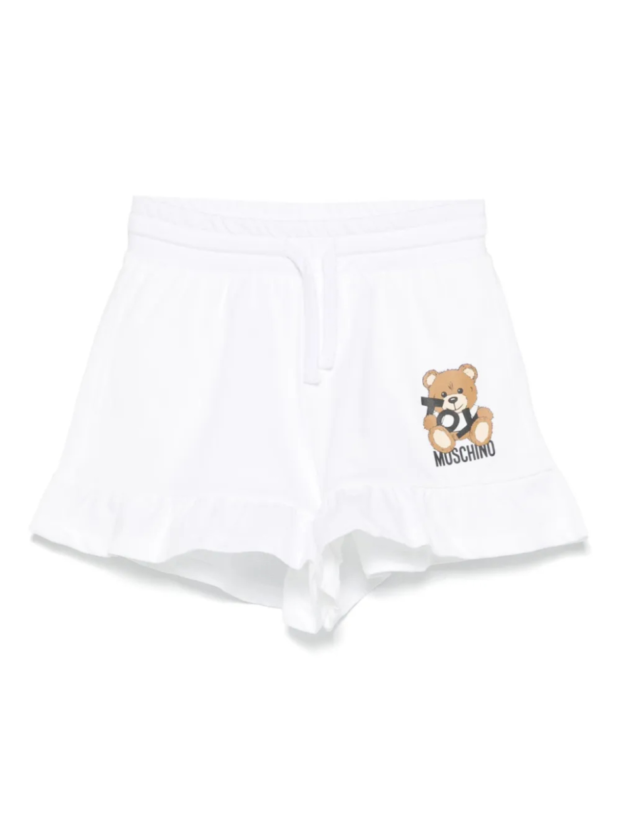 

Шорты Moschino Kids Leo Teddy с принтом, белый