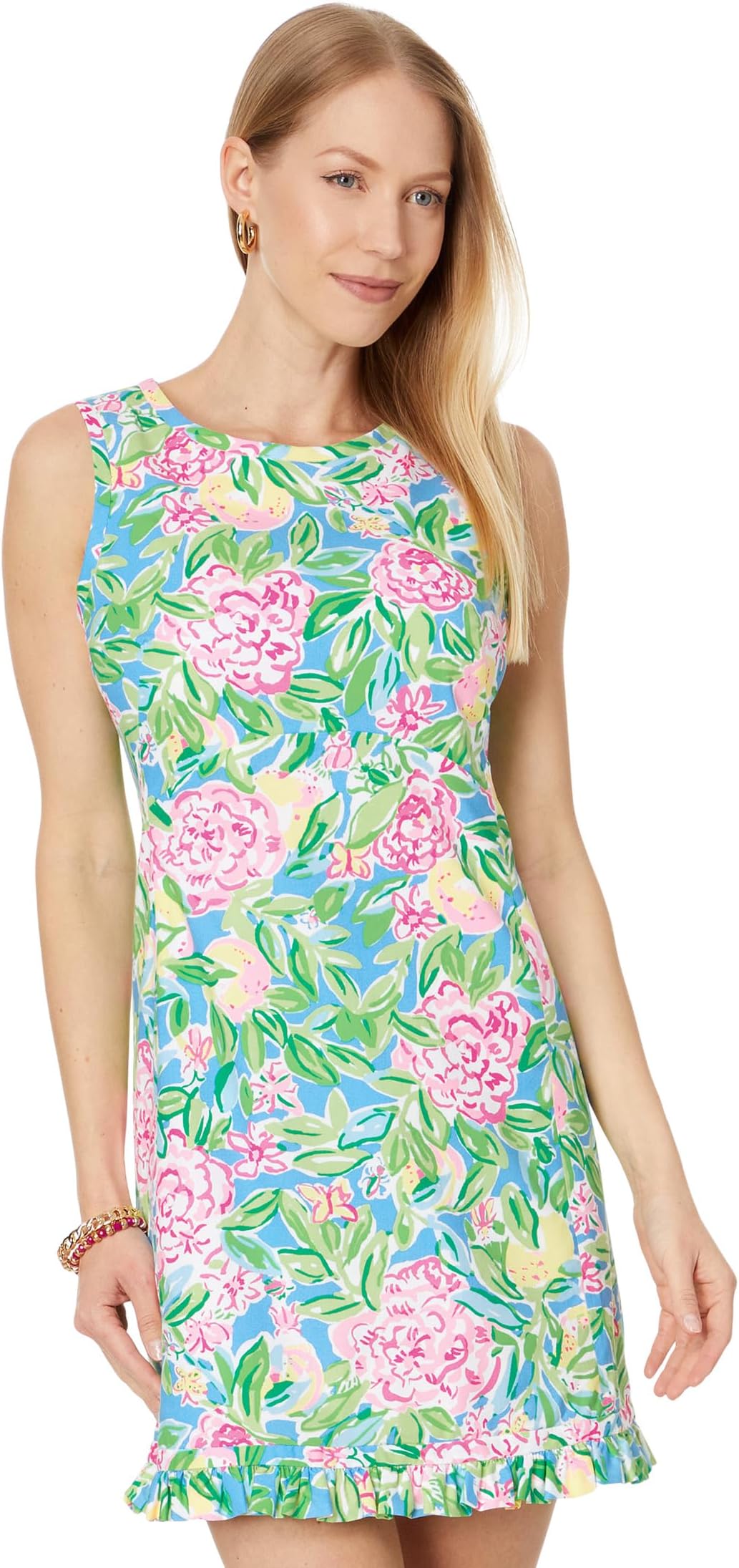 

Платье Lilly Pulitzer Poppy Stretch Cotton Shift, цвет Multi Grove Garden