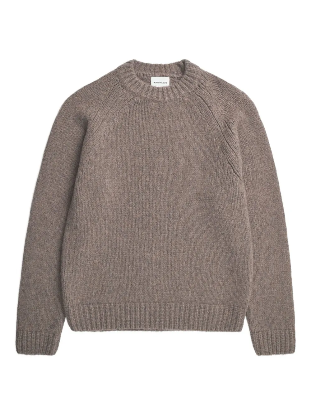

Свитер с рукавами-реглан от Birger Norse Projects, коричневый