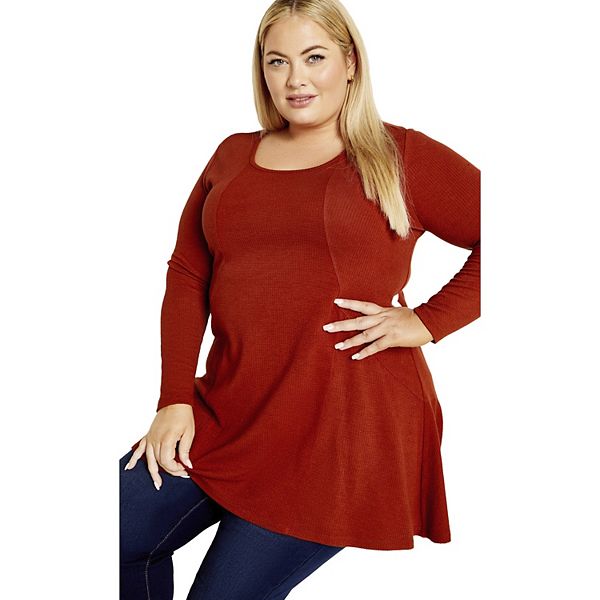 

Женская футболка Zee plus size Avenue