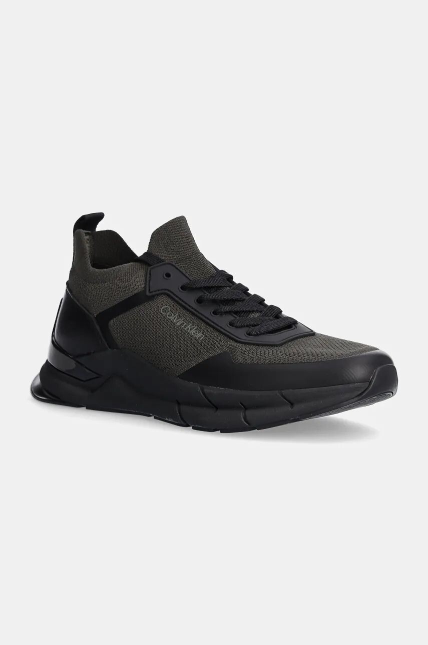

Кроссовки Calvin Klein LOW TOP LACE UP MIX, зеленый