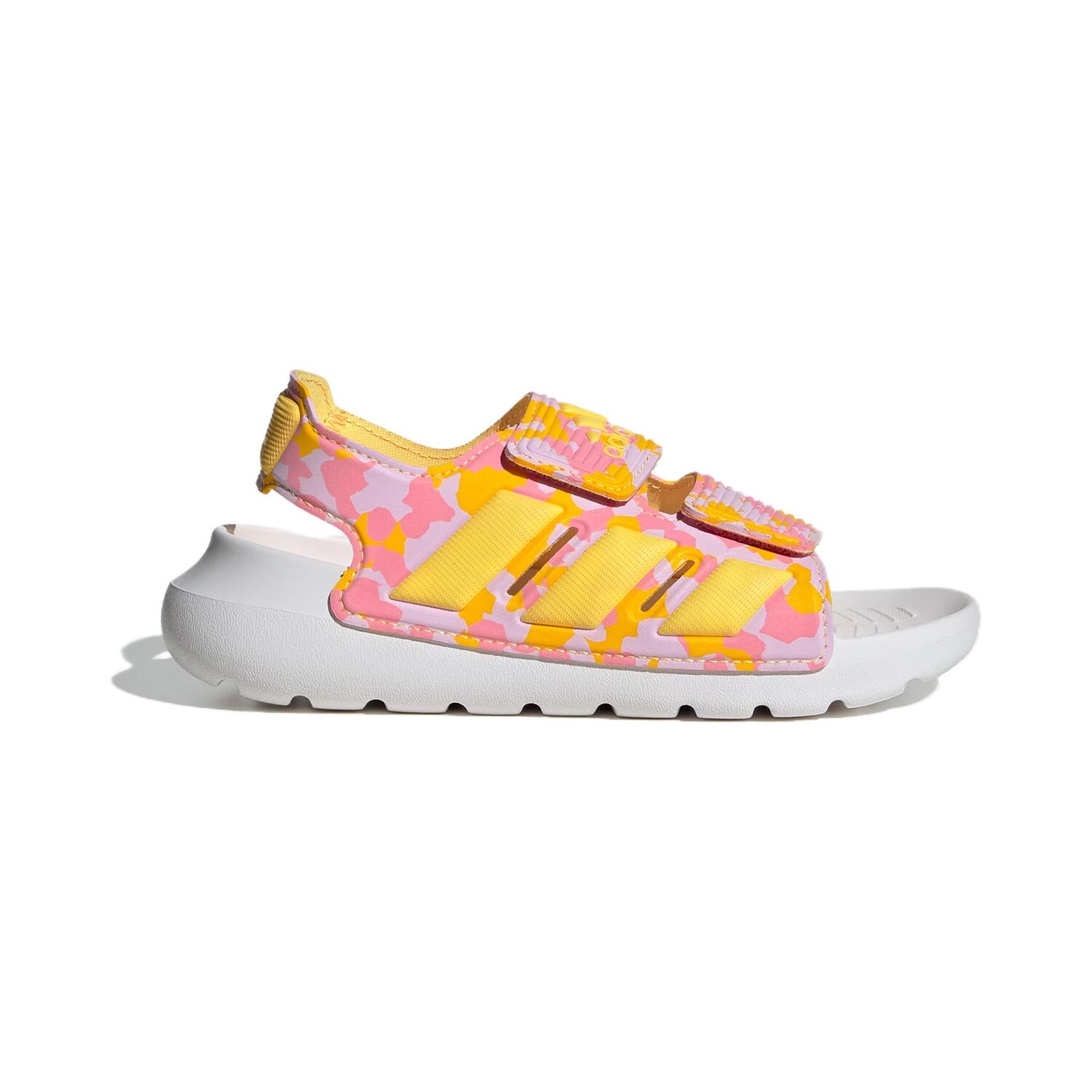 Детские сандалии Altaswim PS Желтый, Пудровый, Белый Adidas, желтый/белый — фото 2