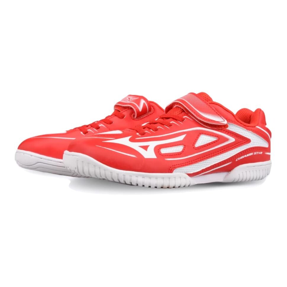 Детские кроссовки GS Low-top Red And White Mizuno, красный — фото 3