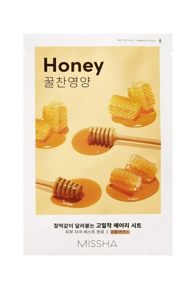 Набор из 10 медовых тканевых масок MISSHA Pure Source Cell Sheet Mask Missha