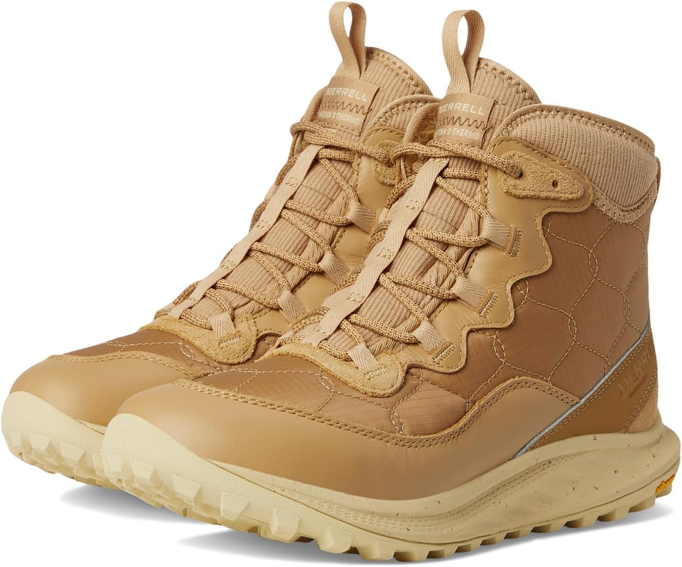 Кроссовки Merrell Antora 3 Thermo Mid Zip Waterproof, желто-коричневый