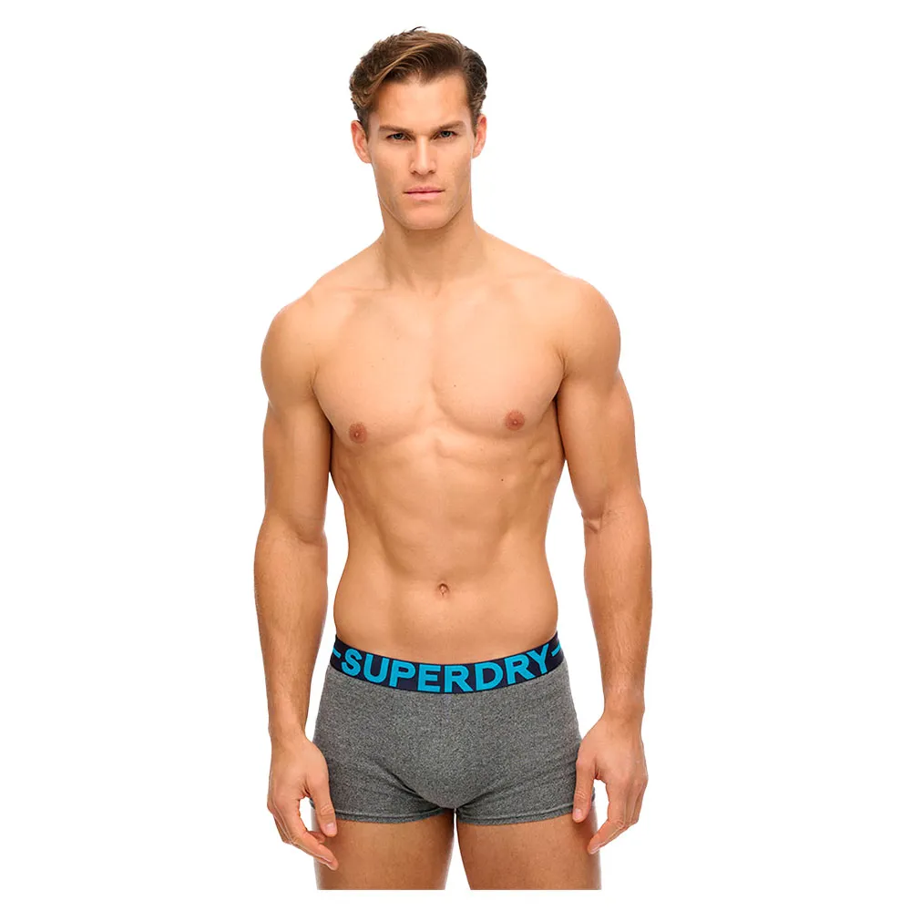 

Боксеры 3 шт Superdry M3110450B Trunk, серый