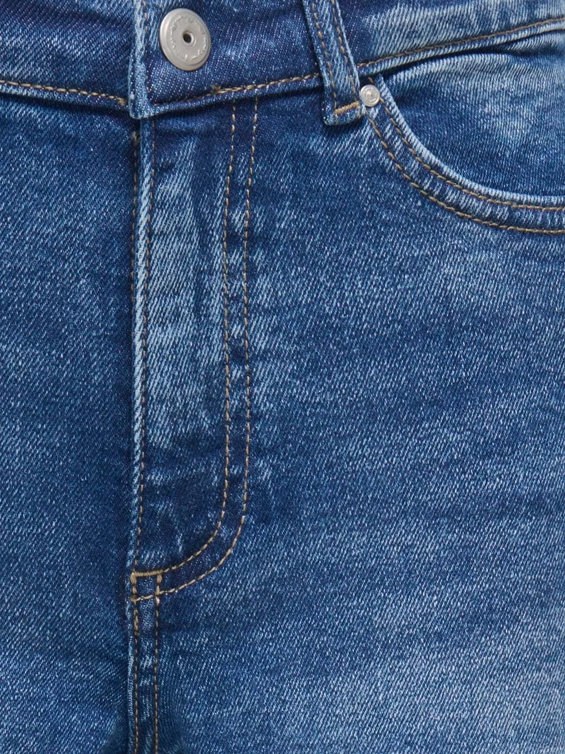 Джинсовые шорты с высокой талией, Kids Only, medium blue denim — фото 3