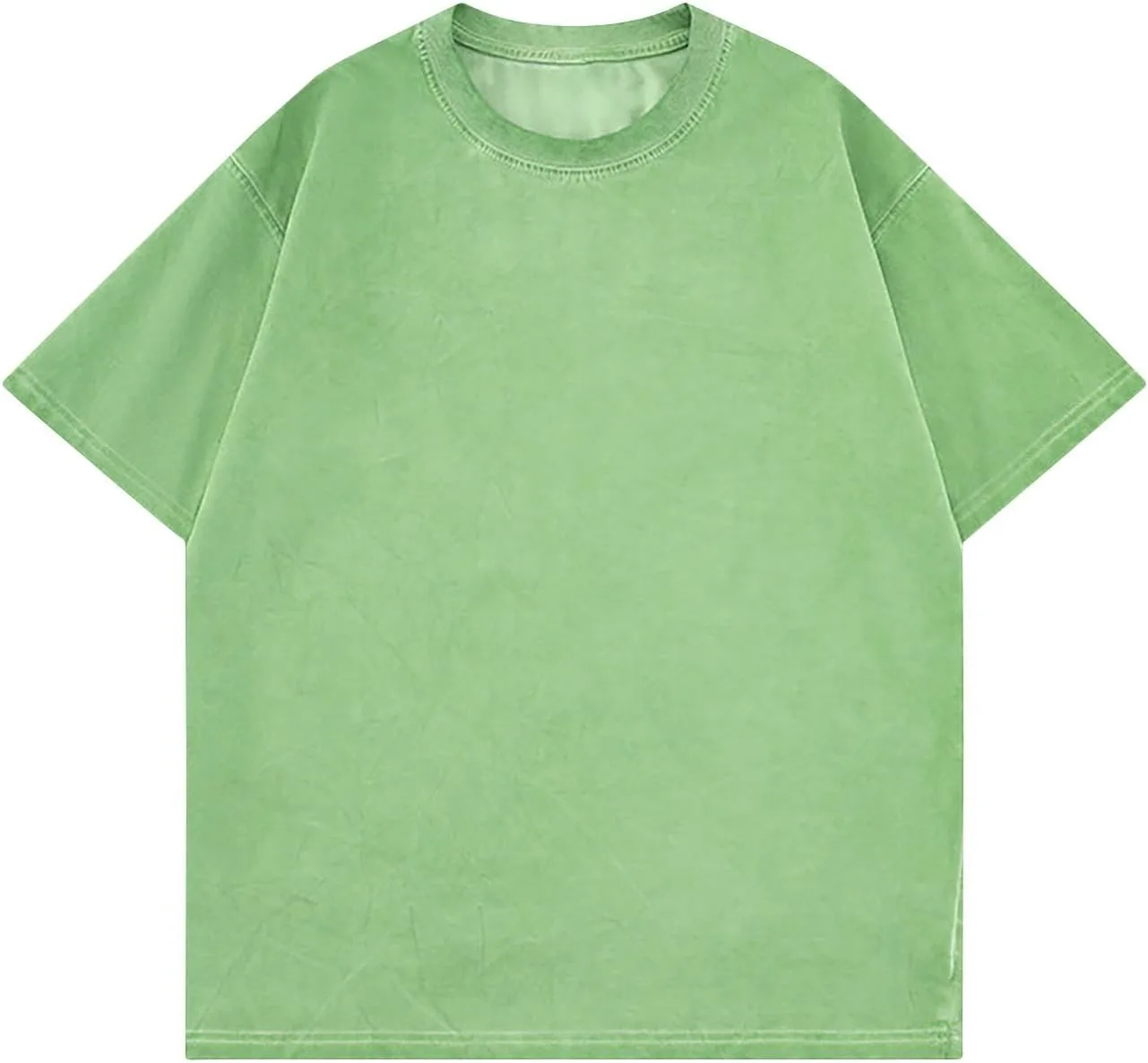 

Мужская футболка оверсайз с коротким рукавом и дроп-шолдер FZYLQY