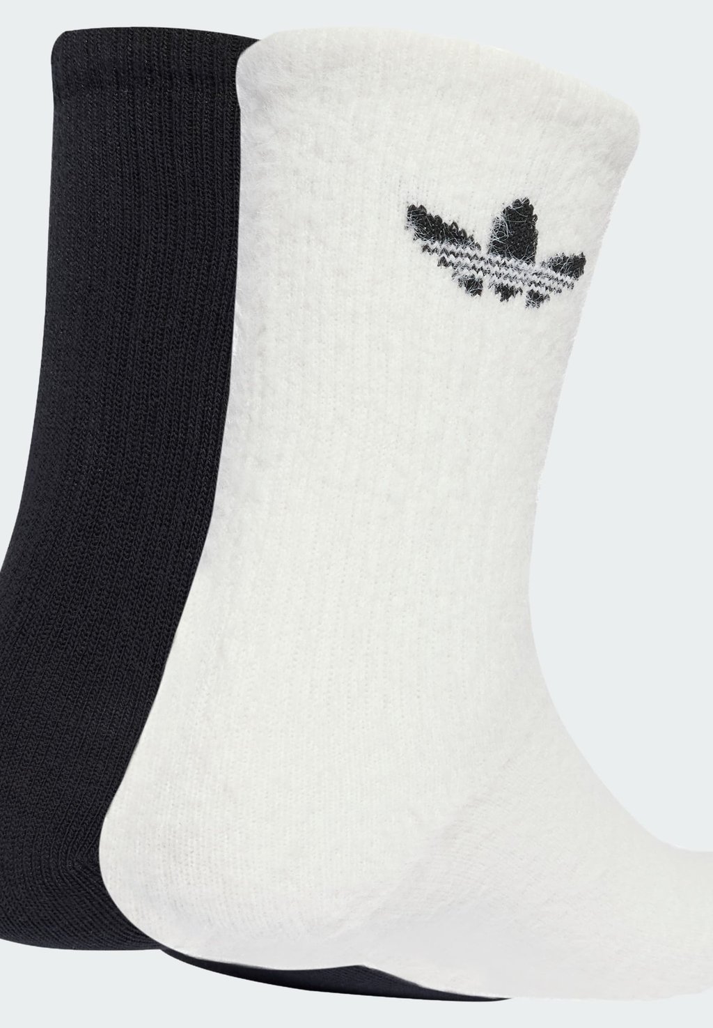 Носки FLUFFY CREW 2 PAIRS Adidas Originals, белый — фото 2
