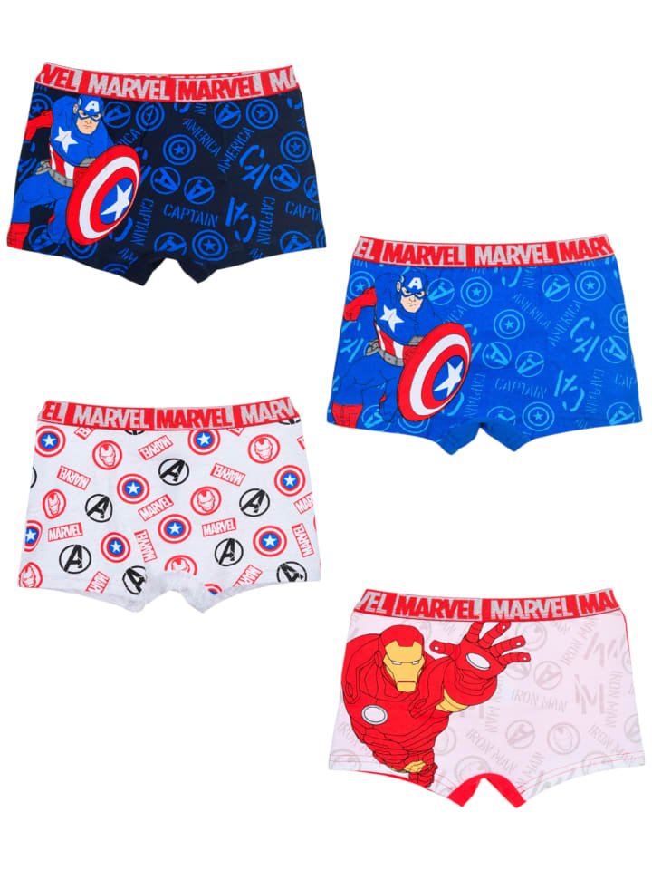 

Боксеры Avengers, красочный