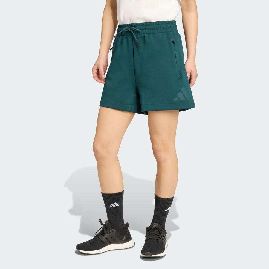 Свободные спортивные брюки ADIDAS SPORTSWEAR Z.N.E., темно-зеленый — фото 2