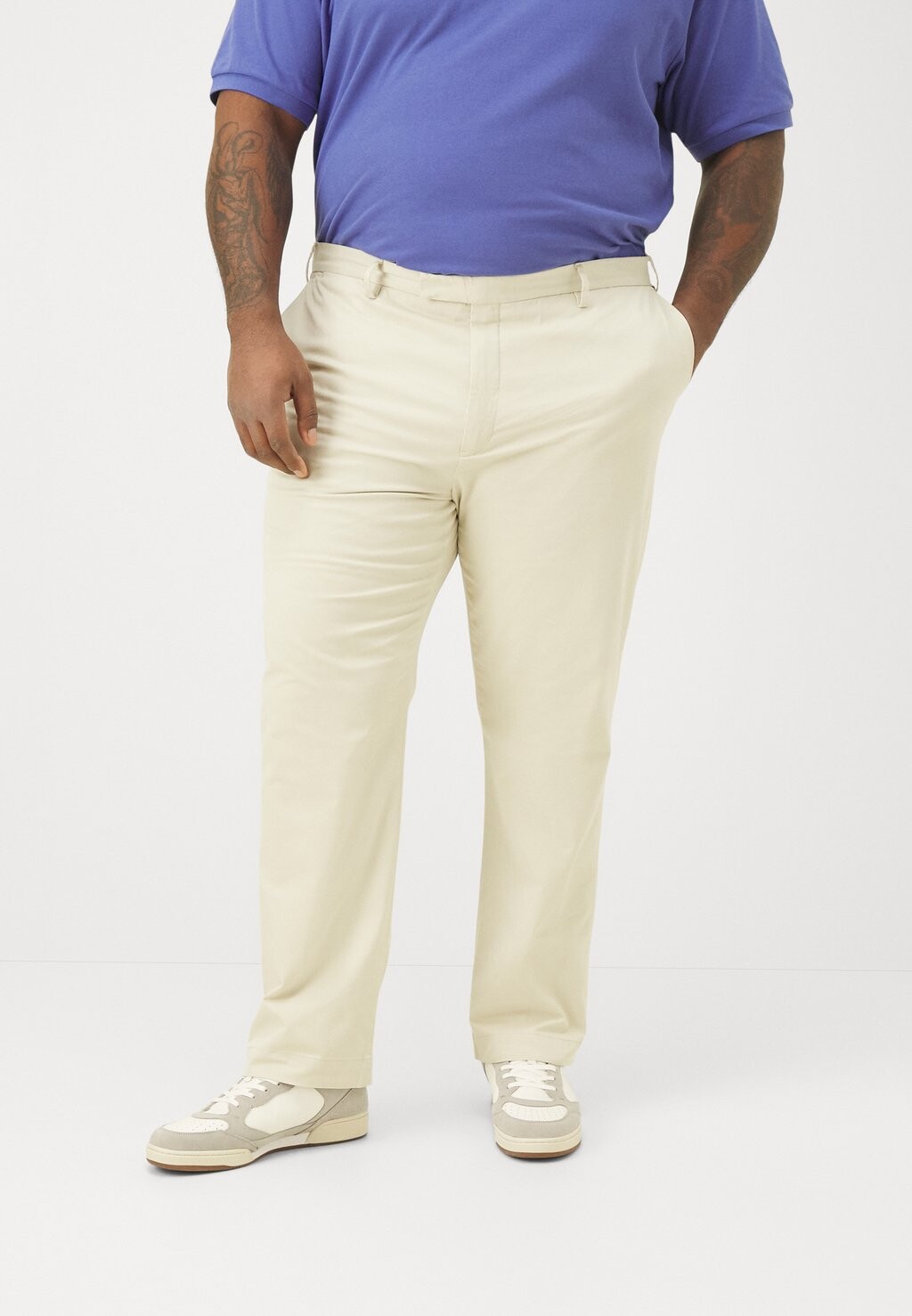 

Брюки FLAT FRONT Polo Ralph Lauren Big & Tall, базовый песочный, Бежевый, Брюки FLAT FRONT Polo Ralph Lauren Big & Tall, базовый песочный