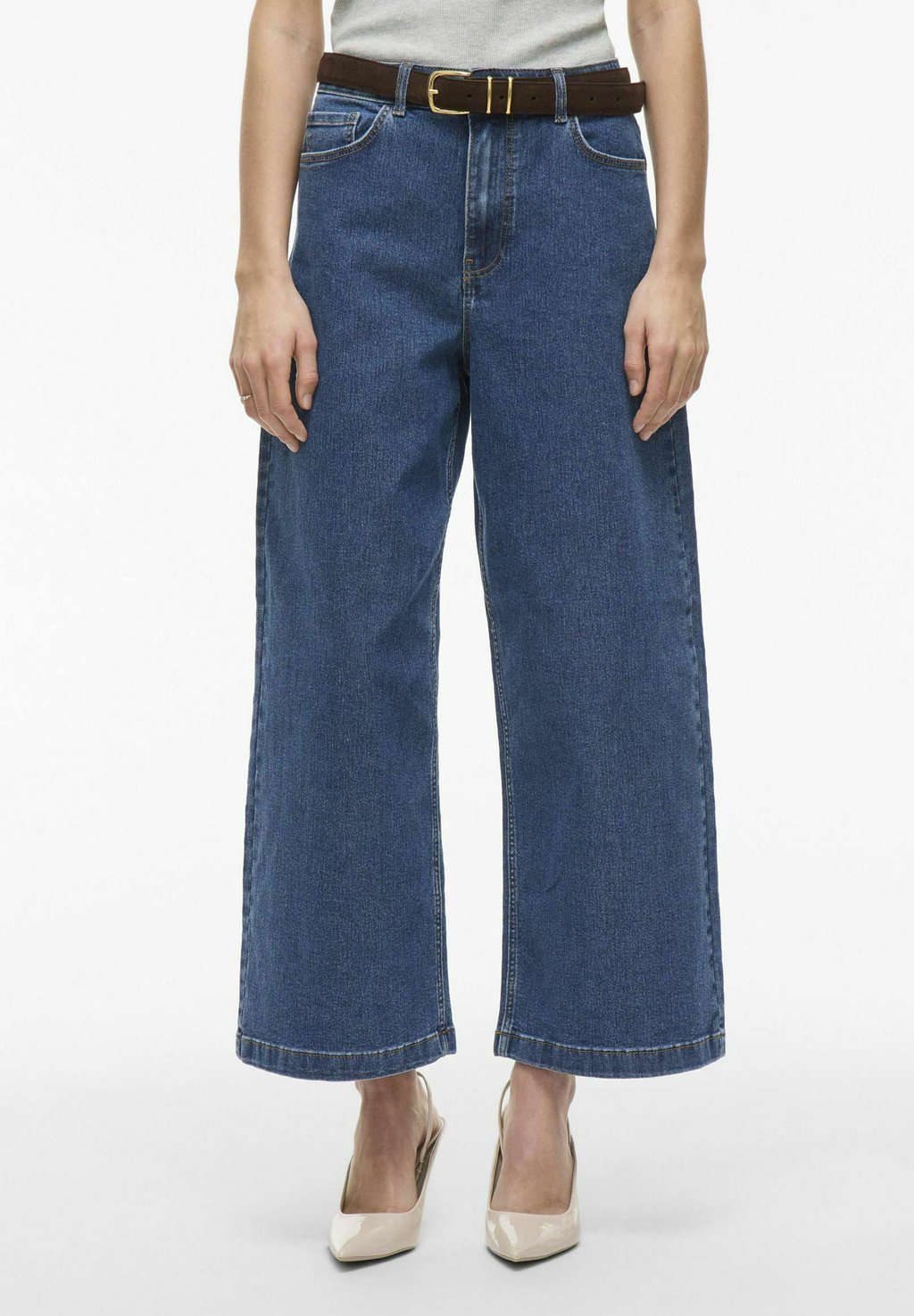 

Расклешенные джинсы CULOTTE HIGH WAIST VILA, синий деним