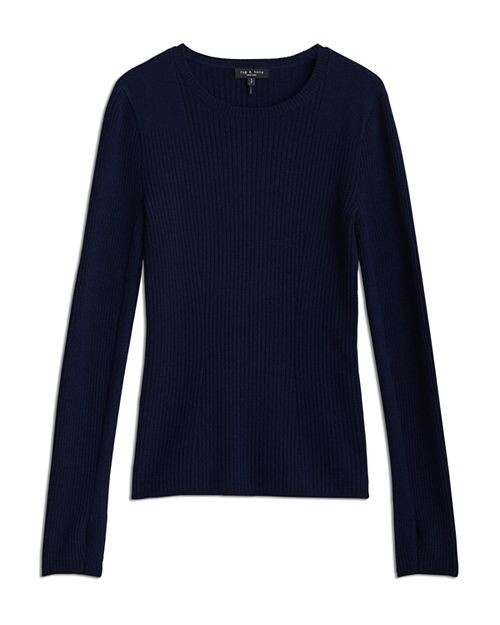

Футболка с длинными рукавами Audrina rag & bone, цвет Blue