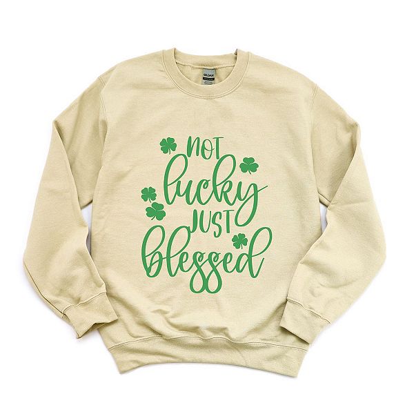 

Свитшот Not lucky just blessed Simply Sage Market, Dust, Зеленый, Свитшот Not lucky just blessed Simply Sage Market, Dust