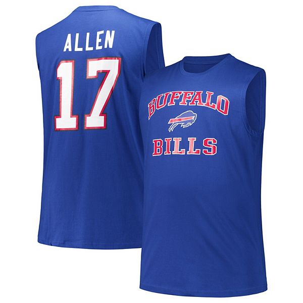 

Мужская майка-борцовка Buffalo Bills Josh Allen Big & Tall Fanatics