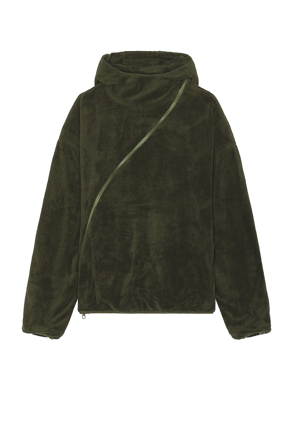 

Худи Post Archive Faction (Paf) 5.1 Center, цвет OLIVE GREEN