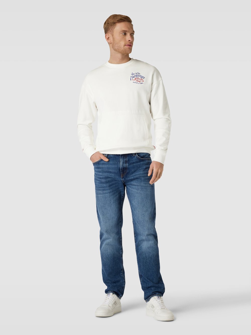 

Толстовка с карманом-кенгуру Scotch & Soda, кремовый