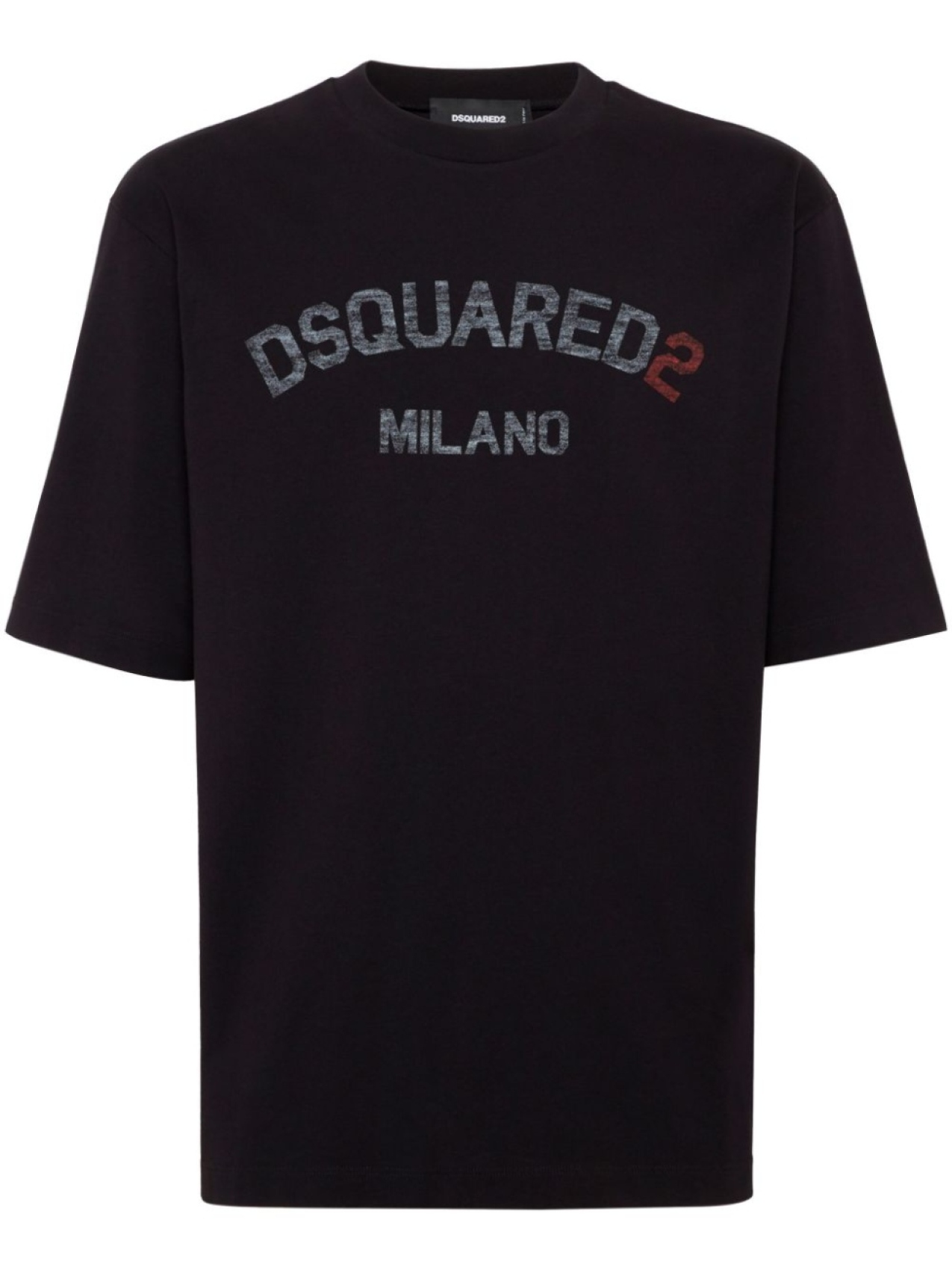 

DSQUARED2 футболка с логотипом, черный