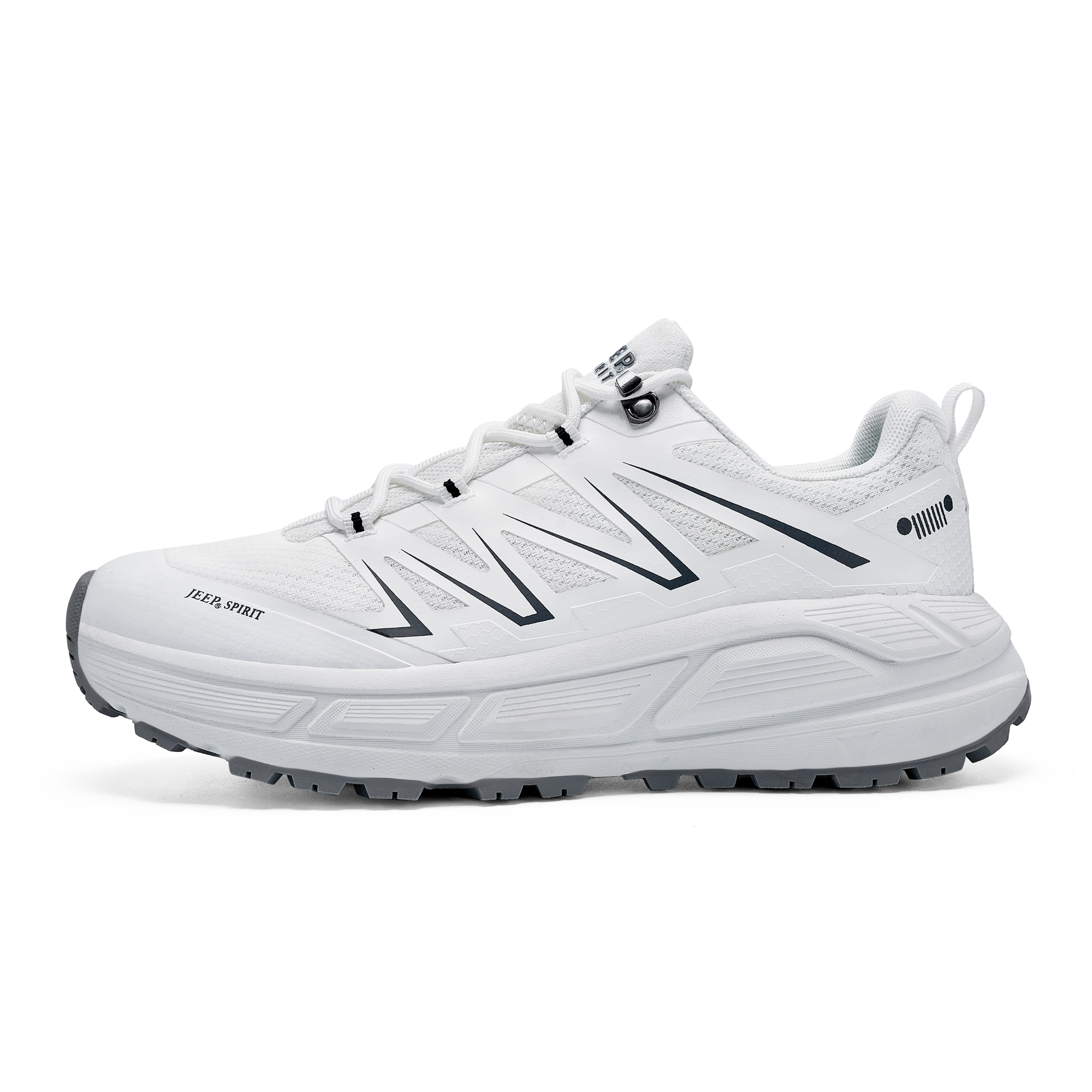 

JEEP SPIRIT Низкие кроссовки для бега, мужские, Polar White