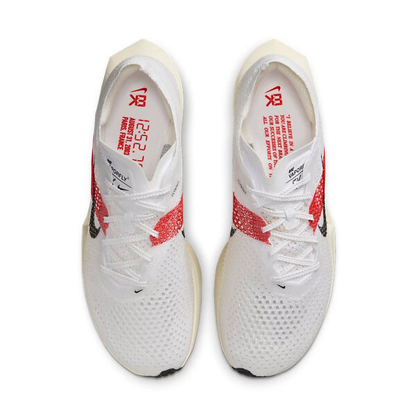 Кроссовки Nike ZoomX Vaporfly Next% 3 'EK Eliud Kipchoge Paris 5K', белый — фото 3