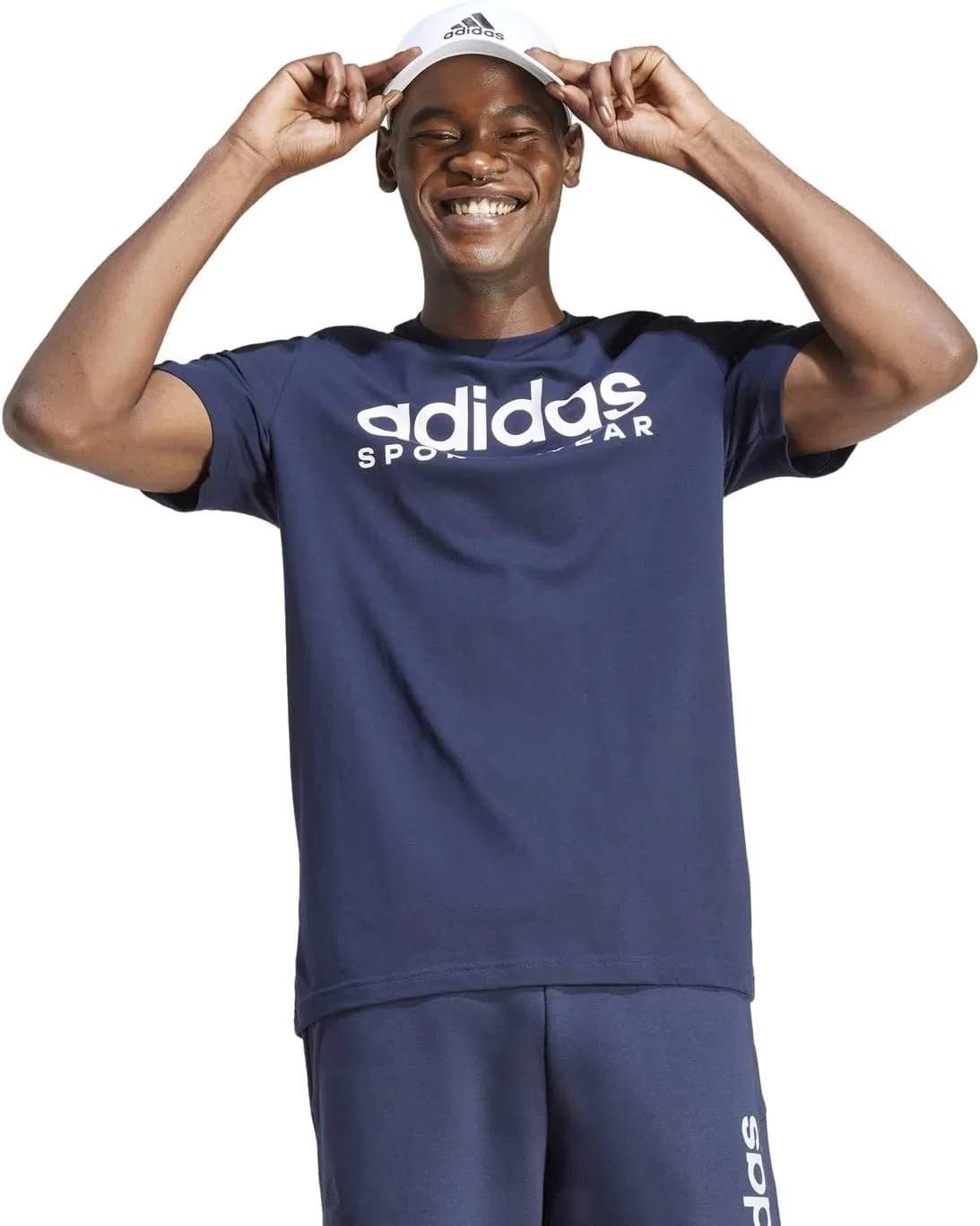 Футболка Aeroready All-Gym Category Graphic, adidas, Legend Ink — фото 2
