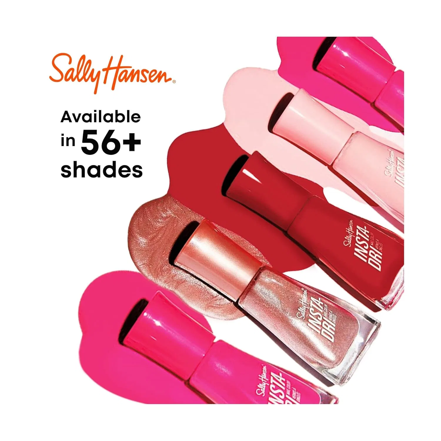 Лак для ногтей «Insta-Dri» от Sally Hansen Sally Hansen, Red — фото 4
