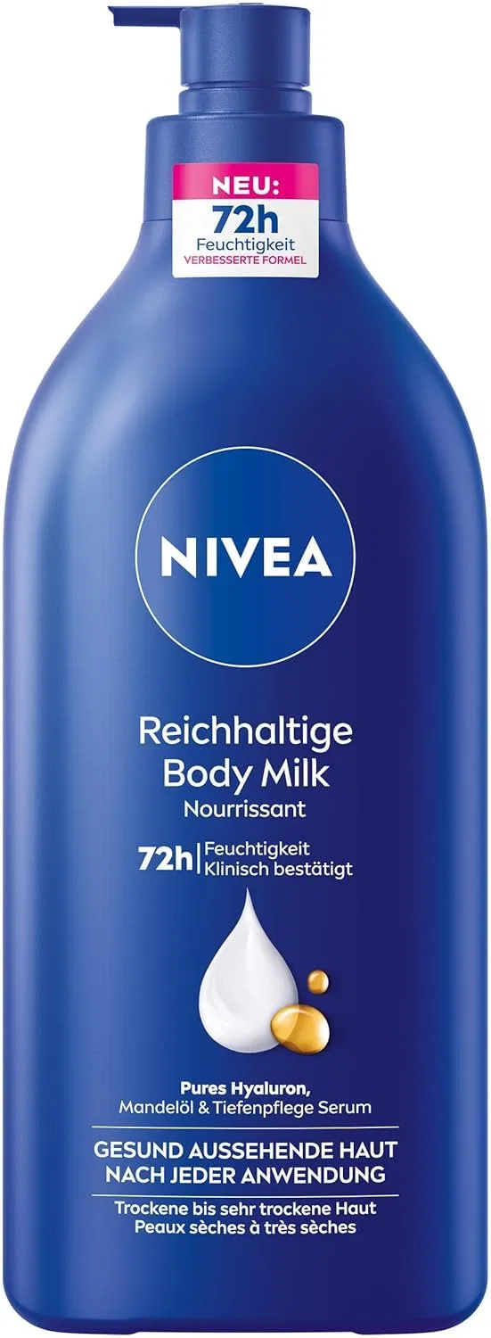 Интенсивно питательное молочко для тела «Rich Body Milk» от NIVEA Nivea